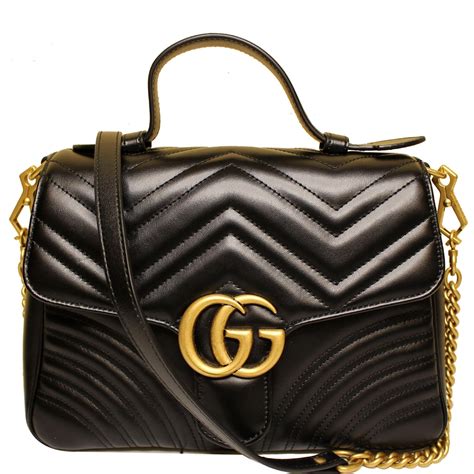 bolsa gucci negra